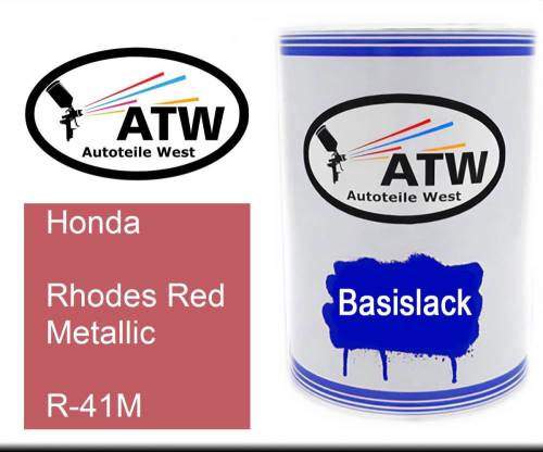 Honda, Rhodes Red Metallic, R-41M: 500ml Lackdose, von ATW Autoteile West.